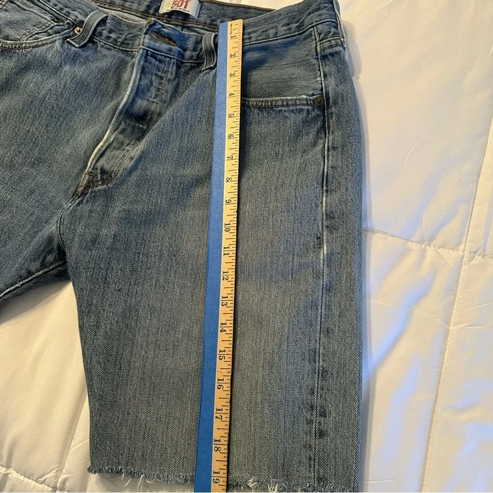 Levi's 501 cut-off jean shorts. Original Size 36